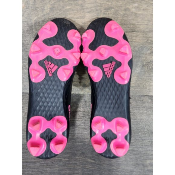 Adidas Goletto VII Firm Ground Shock Pink Black Soccer Cleats Size Mens 4 - Picture 7 of 9